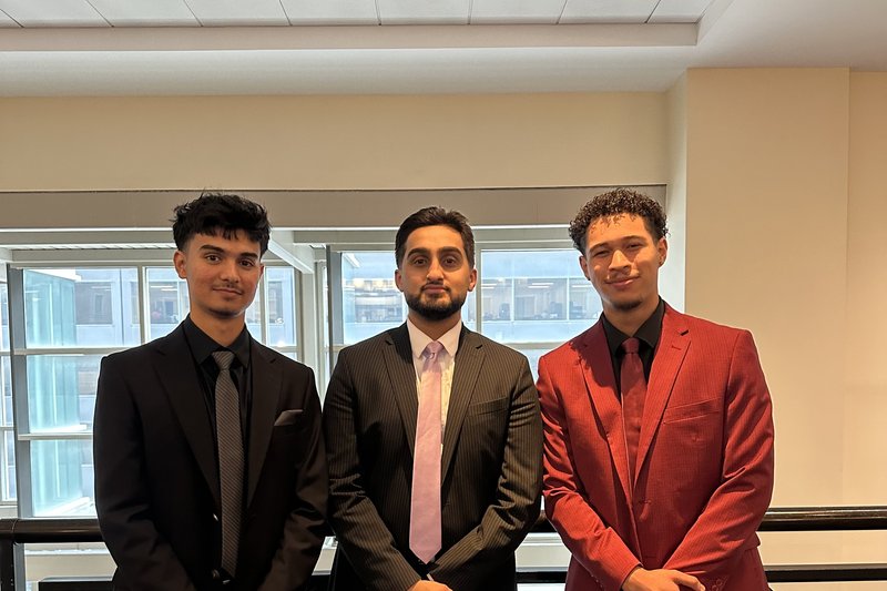 Forge Marketing team members together at a company event