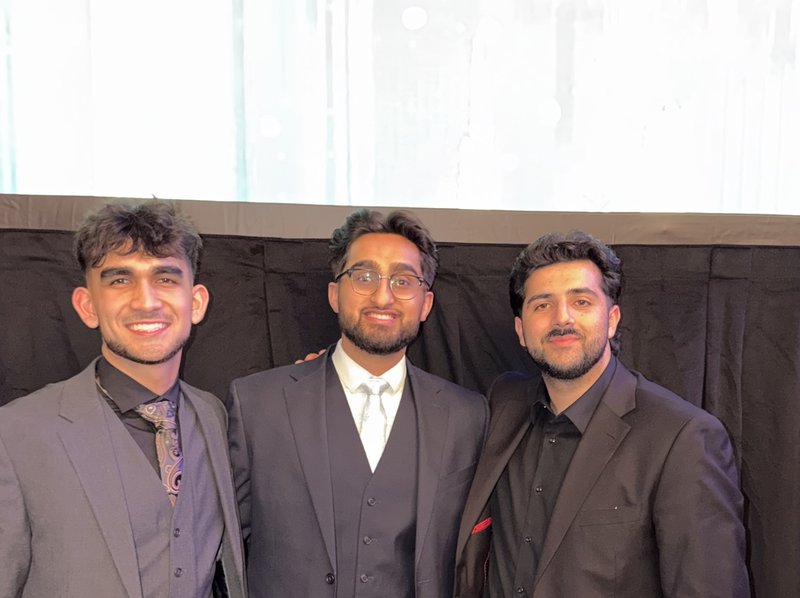 Forge Marketing team members together at a company event